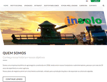 Tablet Screenshot of insolo.com.br